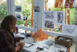 Malen Zeichnen Skizzieren lernen, Akademie Elena Kühn, Altes Land
